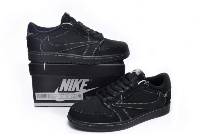 OG Low Scott Air Black Jordan x Travis DM7866-001 Phantom 1 0823